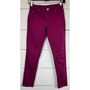 Justice Purple Skinny Pants Girl's 12